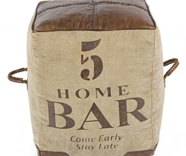  Sitzwürfel Pouf Hocker SANPARK FIVE NEU