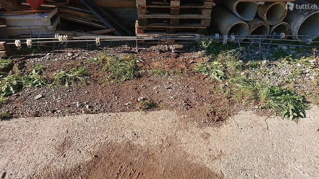 Kuhschwanzaufzug mit Halterungen