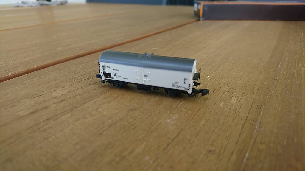 Märklin Spur Z Güterwagen weiss