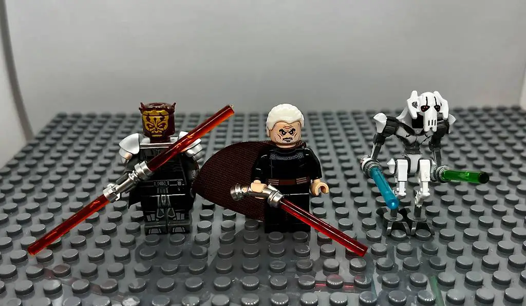 Count Dooku, General Grievous & Savage Oppress Minifiguren