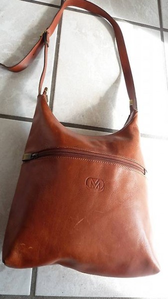 Ledertasche, Marke Modi, Made in italy