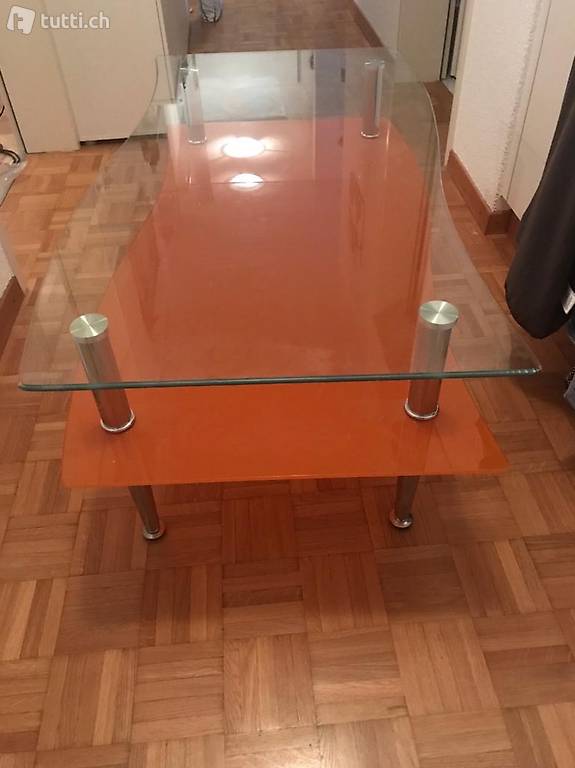 Wohnzimmer Glastisch