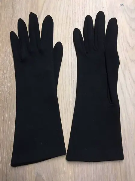 Neue, schwarze Damenhandschuhe, Gr. M