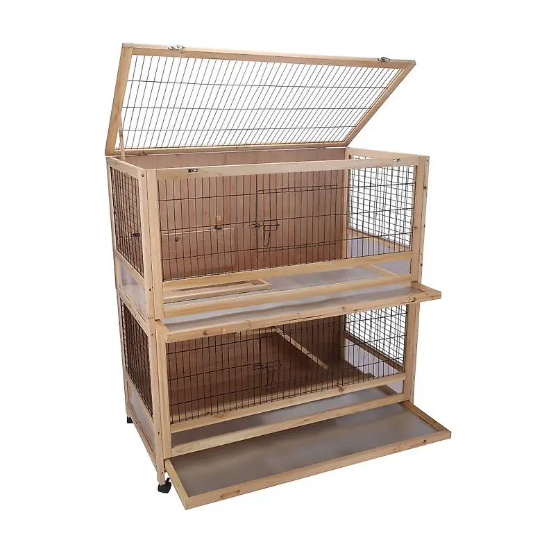  Conigliera RAMBO a due piani 115 x 60