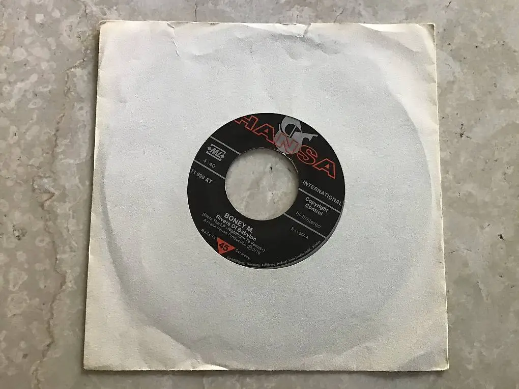 single boney m. "rivers of babylon"