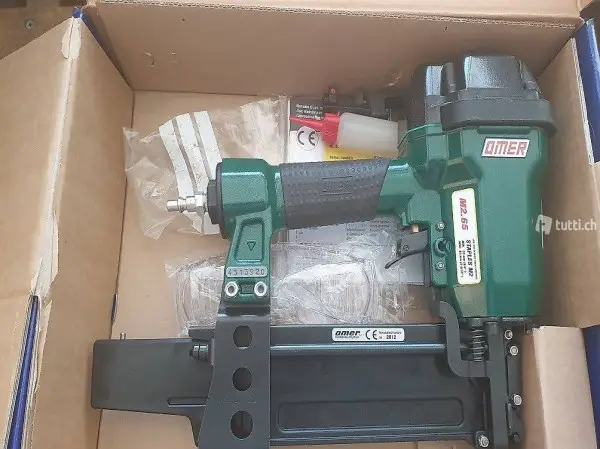  Druckluft Klammerngerät OMER Typ M2.65