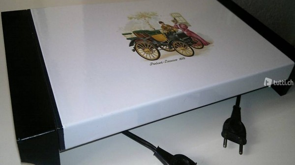 Chauffe-plat à accumulation Wärme halte Platte vintage élect