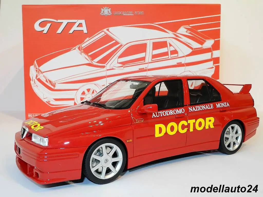 Alfa Romeo 155 GTA Stradale Doctor Car GP F1 Monza 1994 1:18