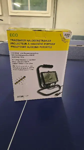 Tragbarer Halogenstrahler (neu)