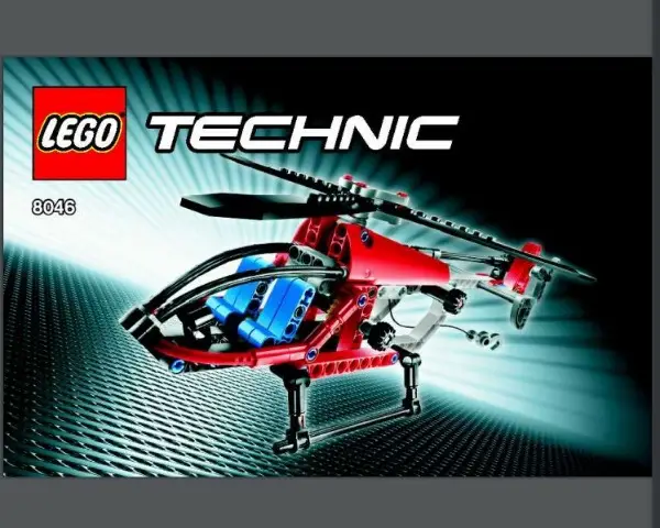 Lego Technic 8046 Helicopter 2in1 Set