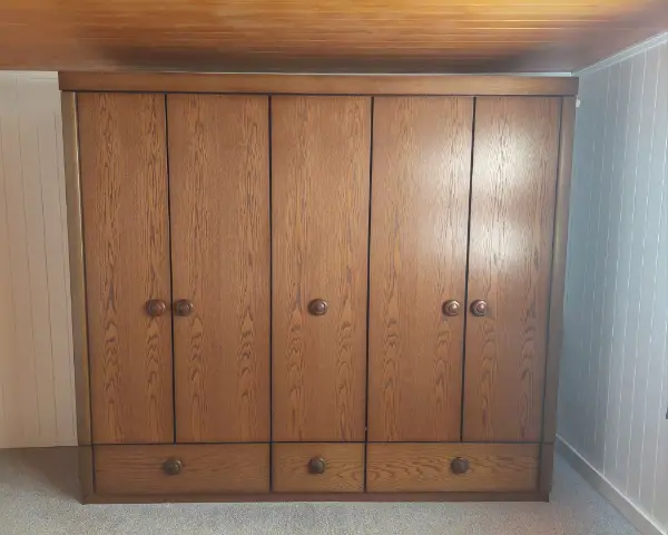 Schrank 5-türig ca. 230 x 65 x 205 cm