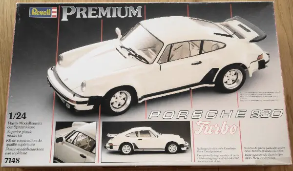 Revell Premium Porsche 930 Turbo 1:24 nicht komplett