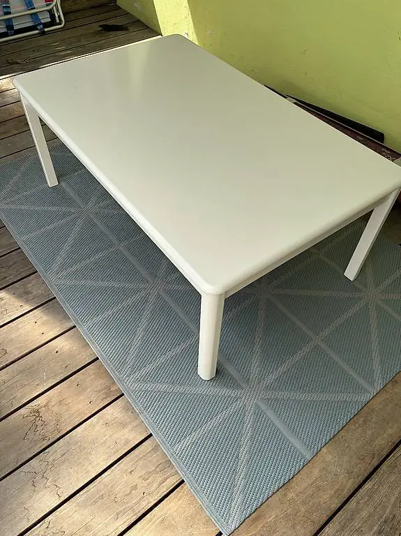 Couchtisch weiss massiv