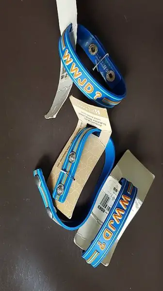 wwwjd? what would Jesus do? NEU Armband bracelet NEUF