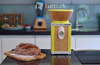 Getreidemühle Elektrisch zum Hammerpreis Farbe Gelb