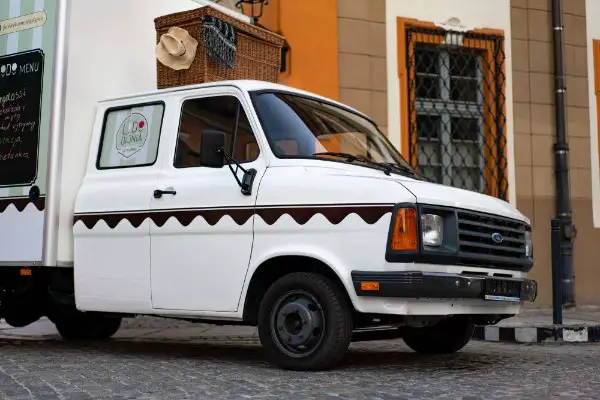 Food Truck ice cream van Ice Truck Ford Transit MK2 Unikat