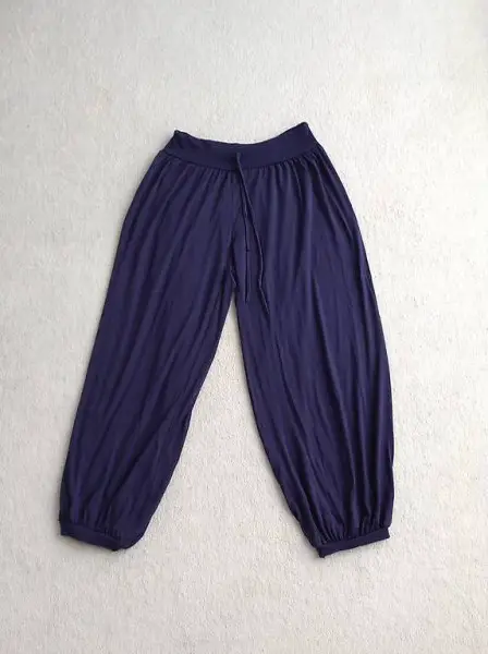 Freizeit Hosen Harem Style, königsblau