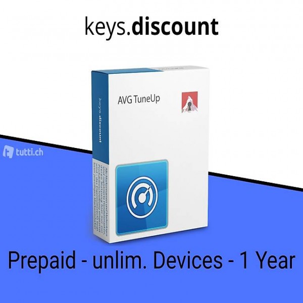  AVG TuneUp Performance prépayé appareils illimités 1 an