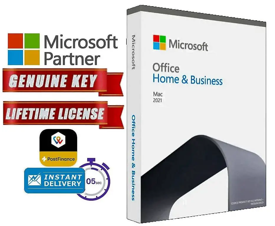 Microsoft office Home & Business Mac 2021 bind | ESD DEUTSCH