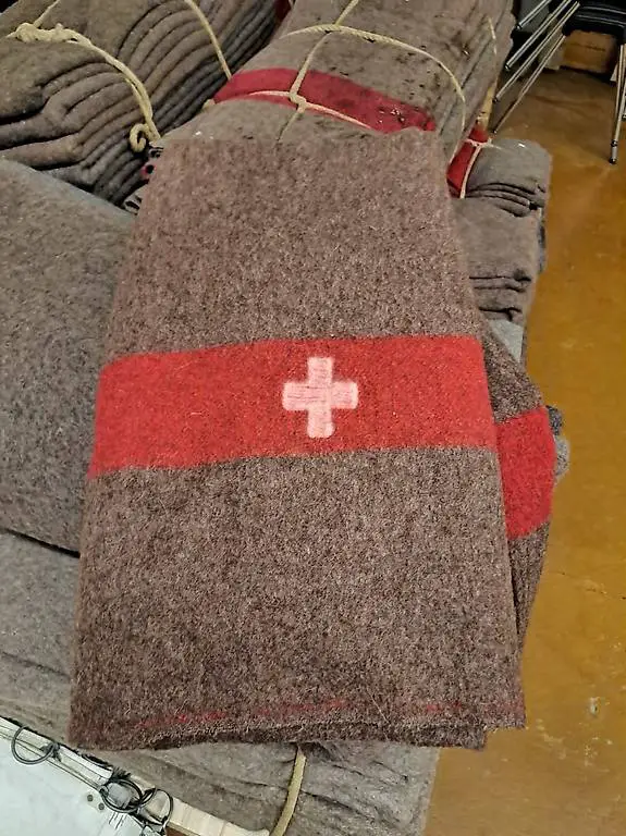 Schweizer Armee Wolldecken