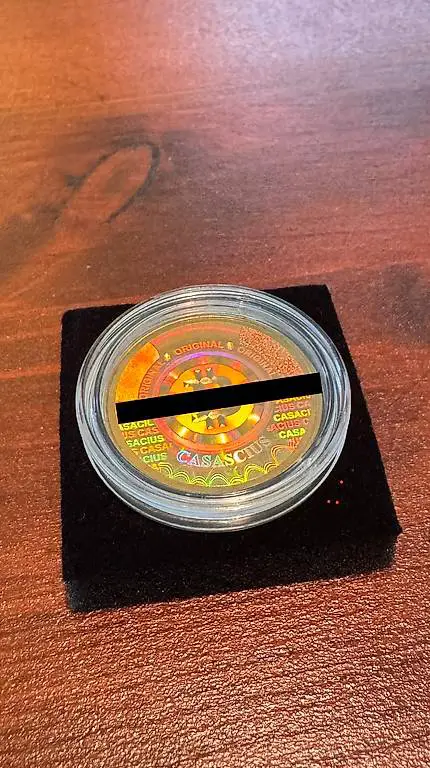 Bitcoin Casascius Serie 1 "Error Fare" aus 2011