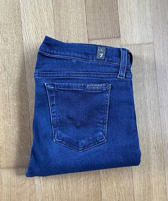 7 for all mankind - Jeans Skinny Fit - dunkelblau