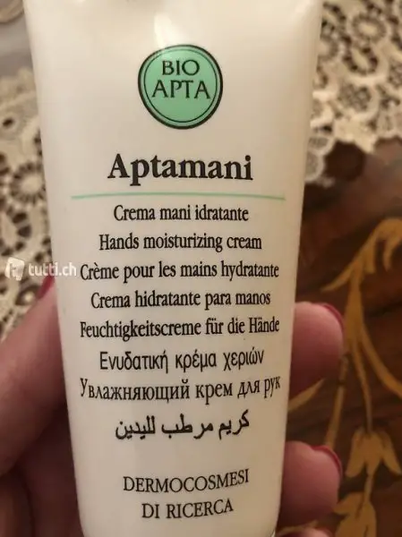 Aptamani crema mani