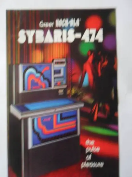 Rock-Ola 474 Sybaris Prospekt Katalog Jukebox Musikbox