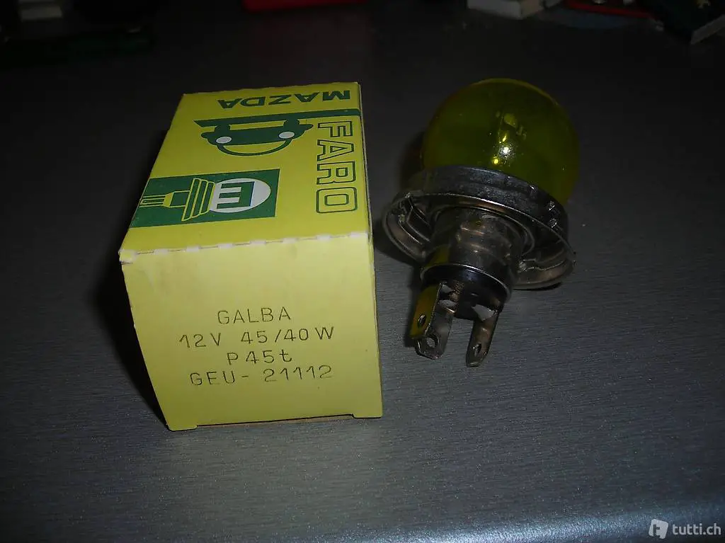 Scheinwerferbirnen gelb