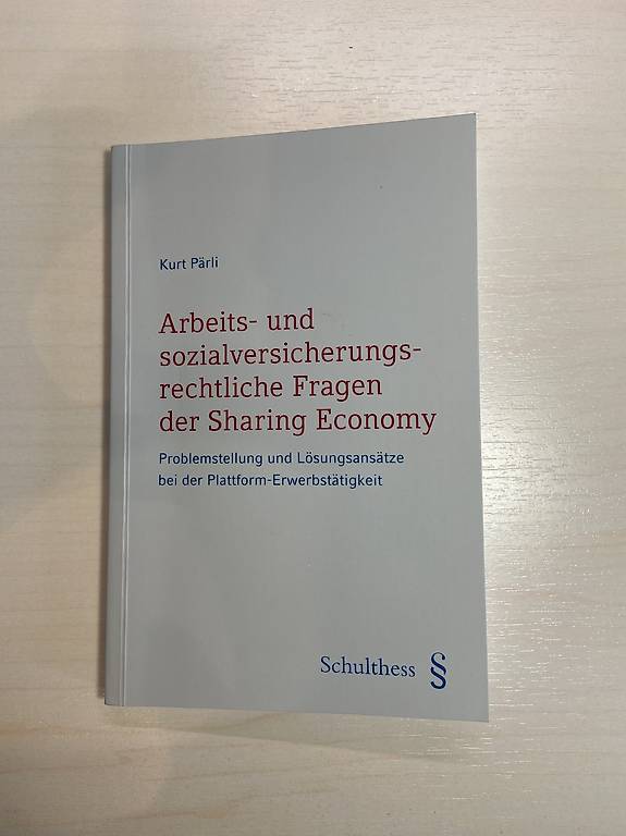 Arbeits-&sozialversicherungsrechtl. Fragen d.Sharing Economy