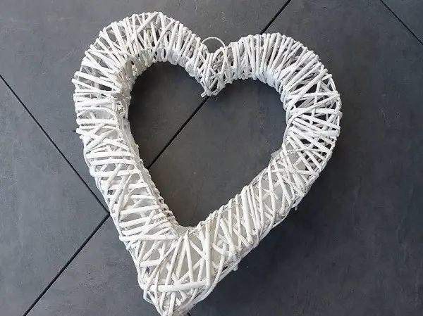 Herz zum Bepflanzen und aufhängen