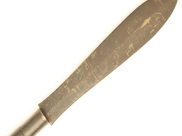  Antike Lanze, blattförmige Spitze - Philippinen