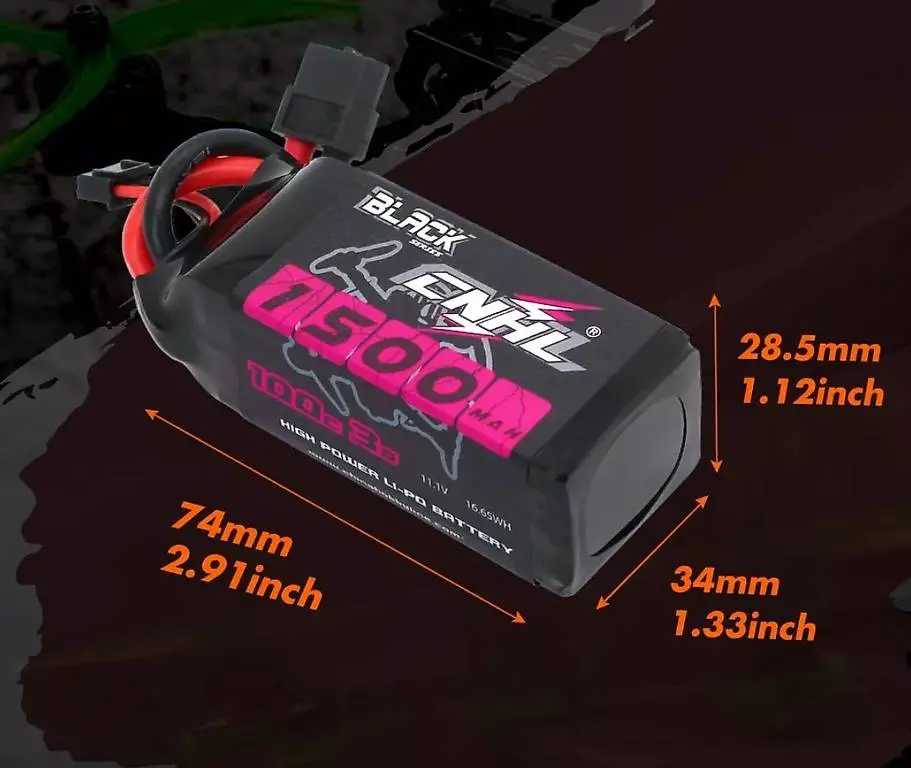 Lipo 1500mah 100c Neu