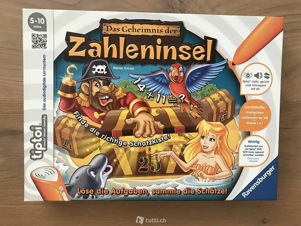 tiptoi Spiel Zahleninsel