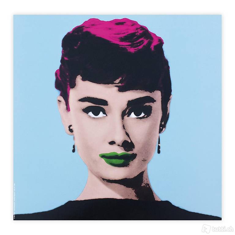  Stampa d"arte - Van Lory - Audrey Hepburn
