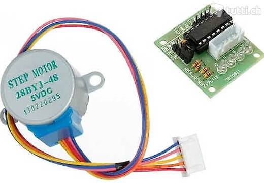 Schrittmotor 28BYJ-48 mit ULN2003 Driver Board