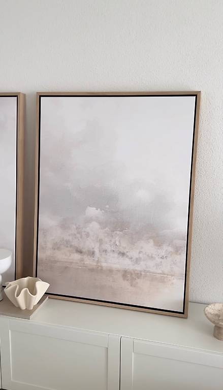 Leinwand in Schattenfugenrahmen Neu