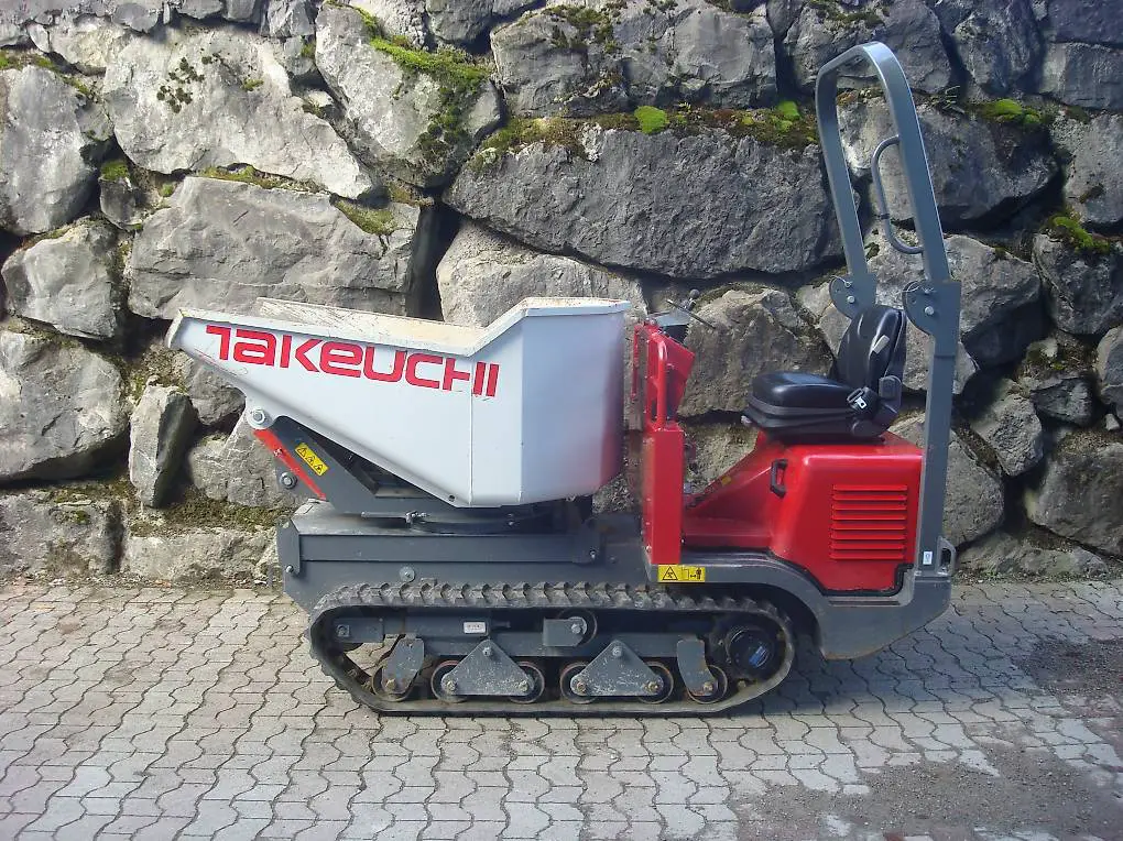 Takeuchi Huki 150 Raupendumper Raupenkipper Drehmulde