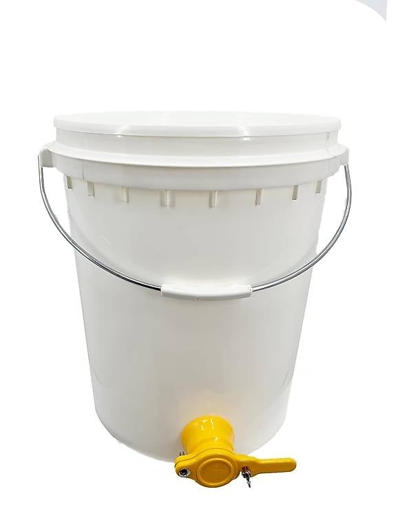 Honigabfüller 40kg, Quetschhahn, 34x41 cm, Kunststoff