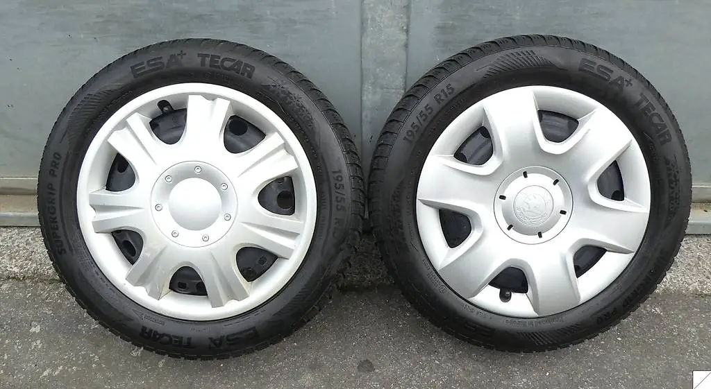 4 Stahlfelgen passen Für Skoda Fabia / Seat Ibiza und Vw 6R