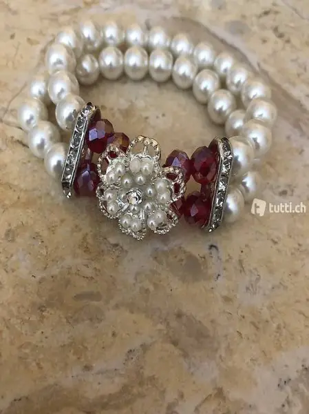 Braccialetto con perle