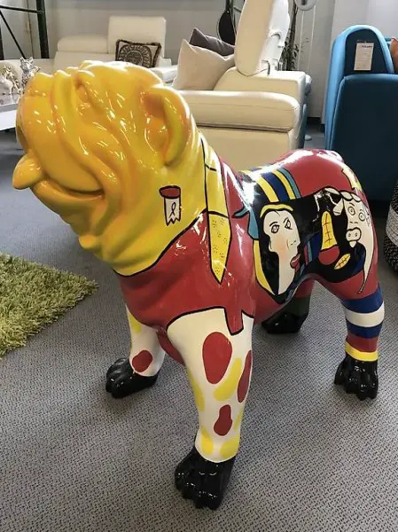  Englisch Bulldogg Figur