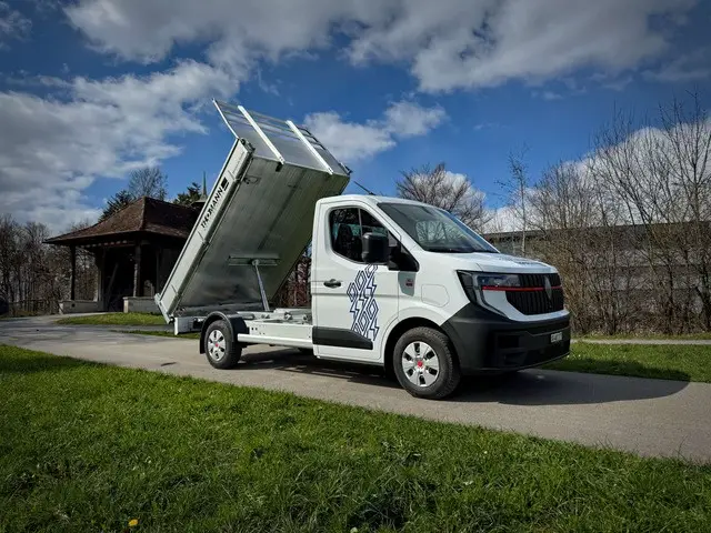 renault / renault trucks, master e-tech 87 kw/h, 3-seitenkipper