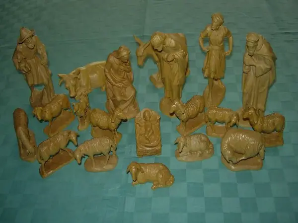  Krippen Figuren ANRI Holz
