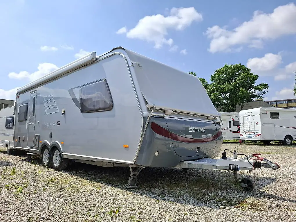 hymer eriba nova s670 - top ausstattung