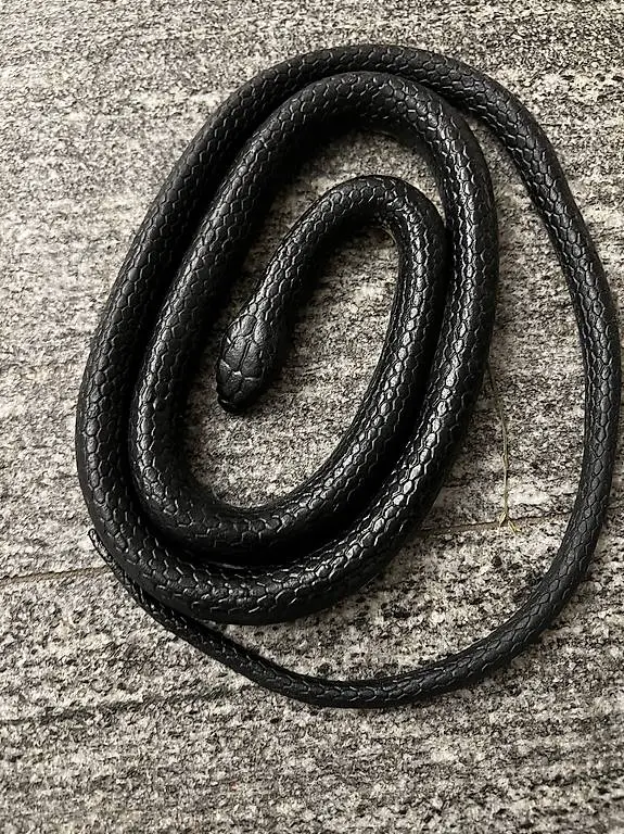 Schlange hartplastik ca. 1m