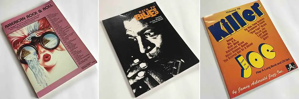 Songbook - Notenbuch - Blues, Rock & Roll, etc