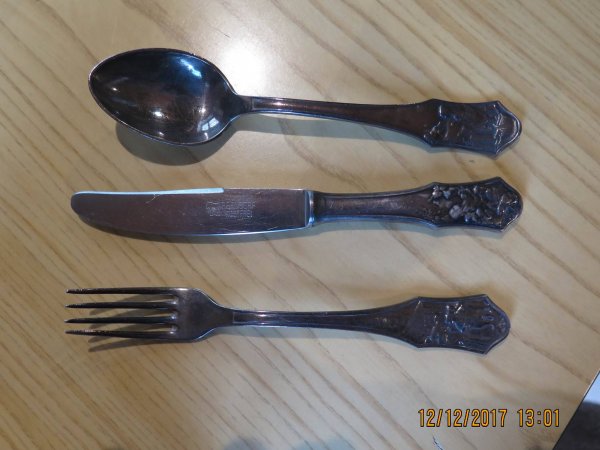 Kinderbesteck Loeffel,Gabel & Messer