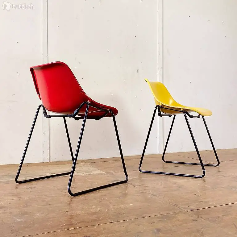  Metall Stühle Stapelstühle Gartenstühle