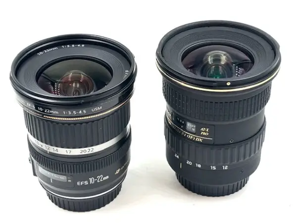 Canon EF-S 10-22mm USM (3.5-4.5) + Tokina 12-24mm DX F4